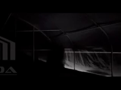 Zwart-wit Filmplastiek die de Elektriciteitspanneserre behandelen van de enig-Spanwijdte Lichte Ontbering