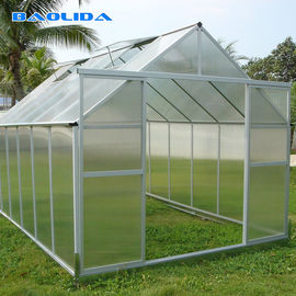 Kwaliteit  Knockdown Mini Greenhouse Tent / Home Outdoor Plant Tent Aluminum Frame fabriek