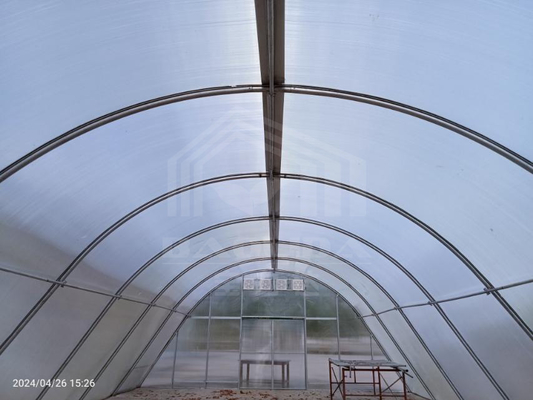 Eenvoudig te monteren polycarbonaat kas voor efficiënt plantdrogen met aangepaste Span en UV-bescherming
