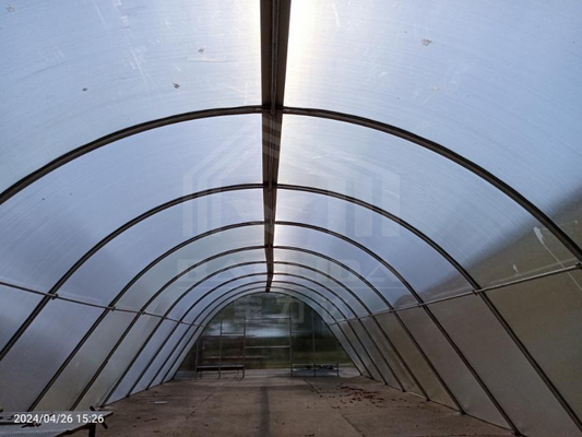 Aanpasbare UV-beschermde polycarbonaatdroging kas met gemakkelijke montage en verstelbare span