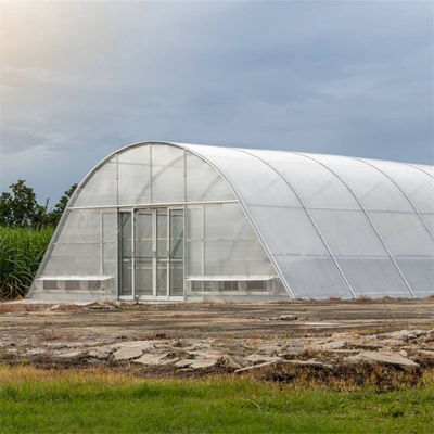 Aanpasbare polycarbonaat visdroging kas met UV-bescherming en stabiele structuur