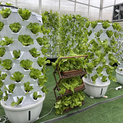 65L 8 laag 64 gaten automatische hydroponische groei toren