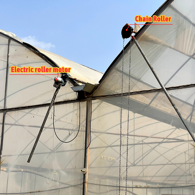 Grote PE-foliekas 50m lengte 7-10m breedte