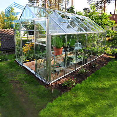 Tuinbouwpint Gerangschikte de Serretent van het glasblad voor Bloemtuin