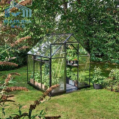 Tent van de zonnebloem de Pint Gerangschikte Serre Tuinbouw met Glasblad