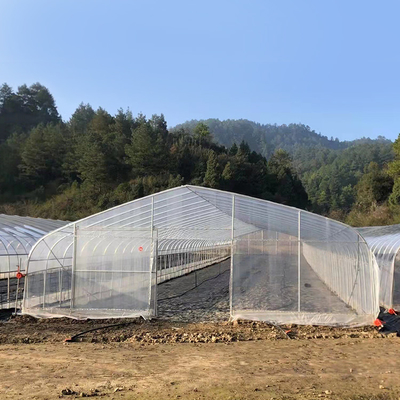 Landbouw de Tunnel Plastic Serre van de tomaten Polyserre voor Druppelbevloeiingsmateriaal
