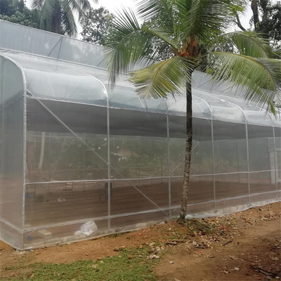 De tropische Bogen Landbouw het Groeien Serre van de Polyethyleenfilm